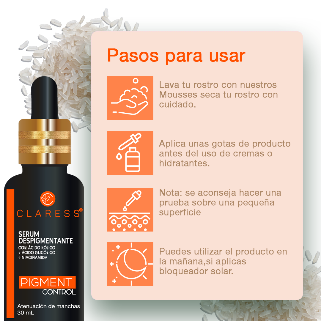 Claress Pigment Control – Tratamiento Avanzado Anti-Manchas y Melasma