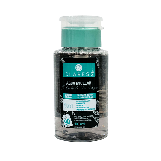 Agua Micelar de Té Negro Para Pieles Pigmentadas