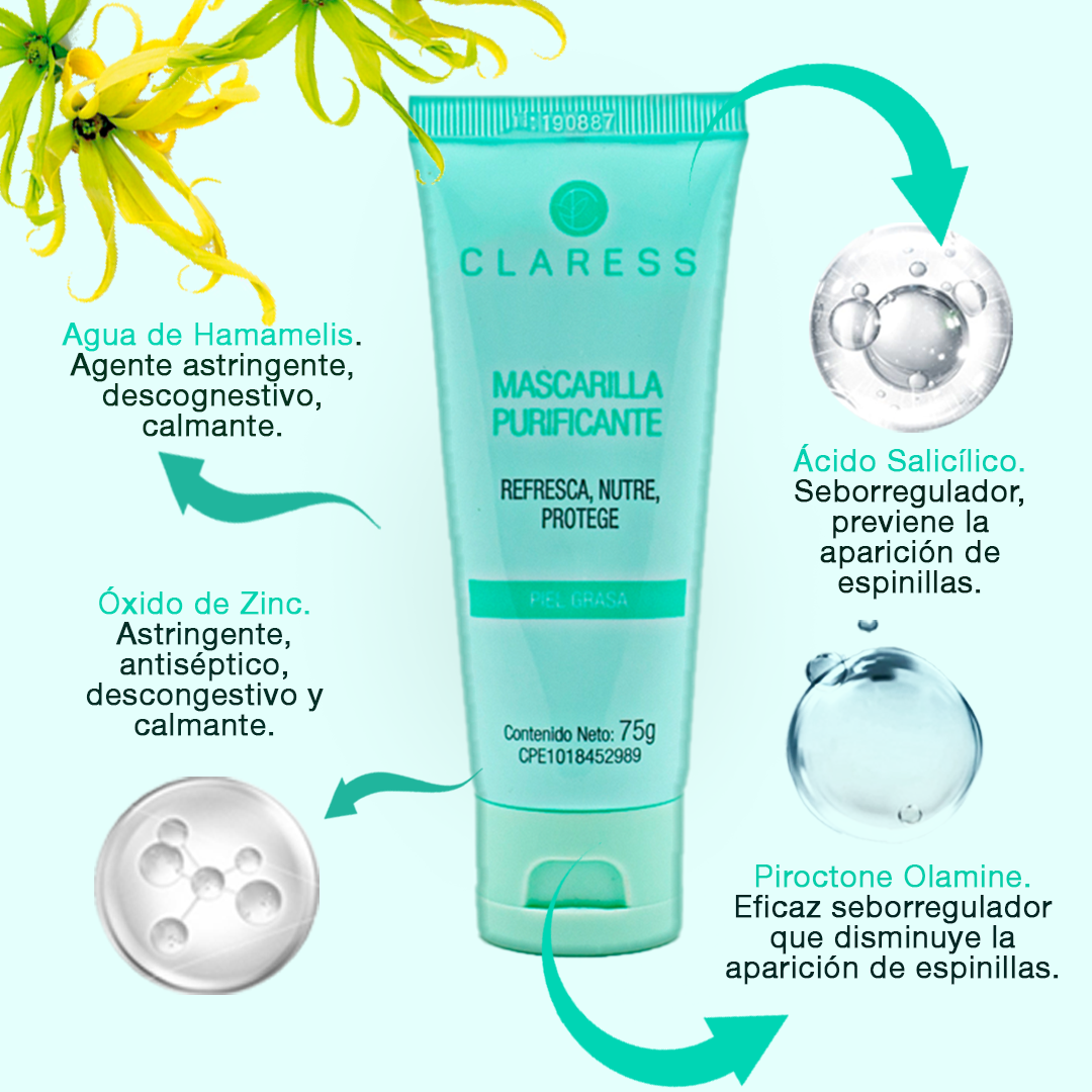 Mascarilla de Arcilla Seborreguladora Antiacné