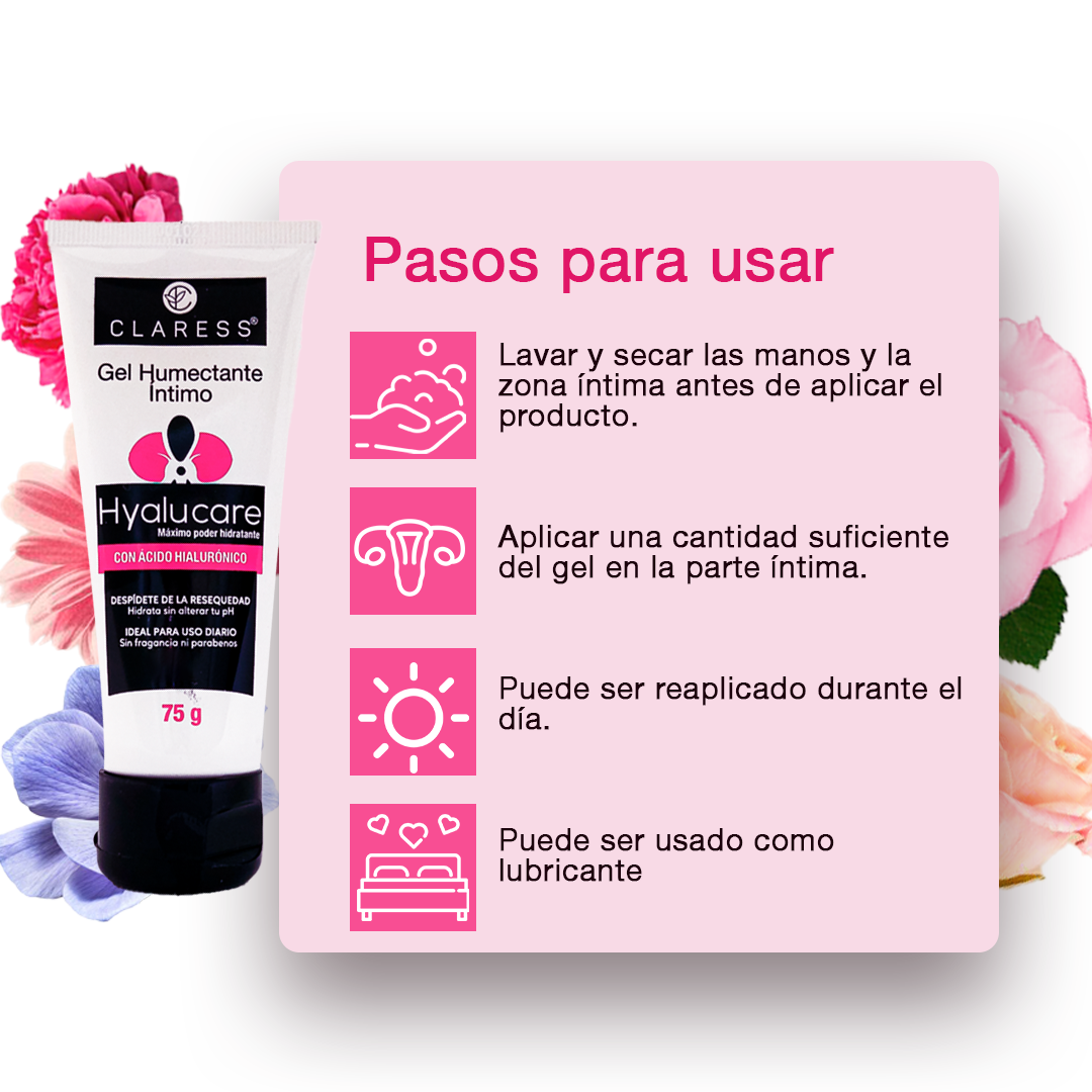Hyalucare Gel Humectante Íntimo contra la Resequedad