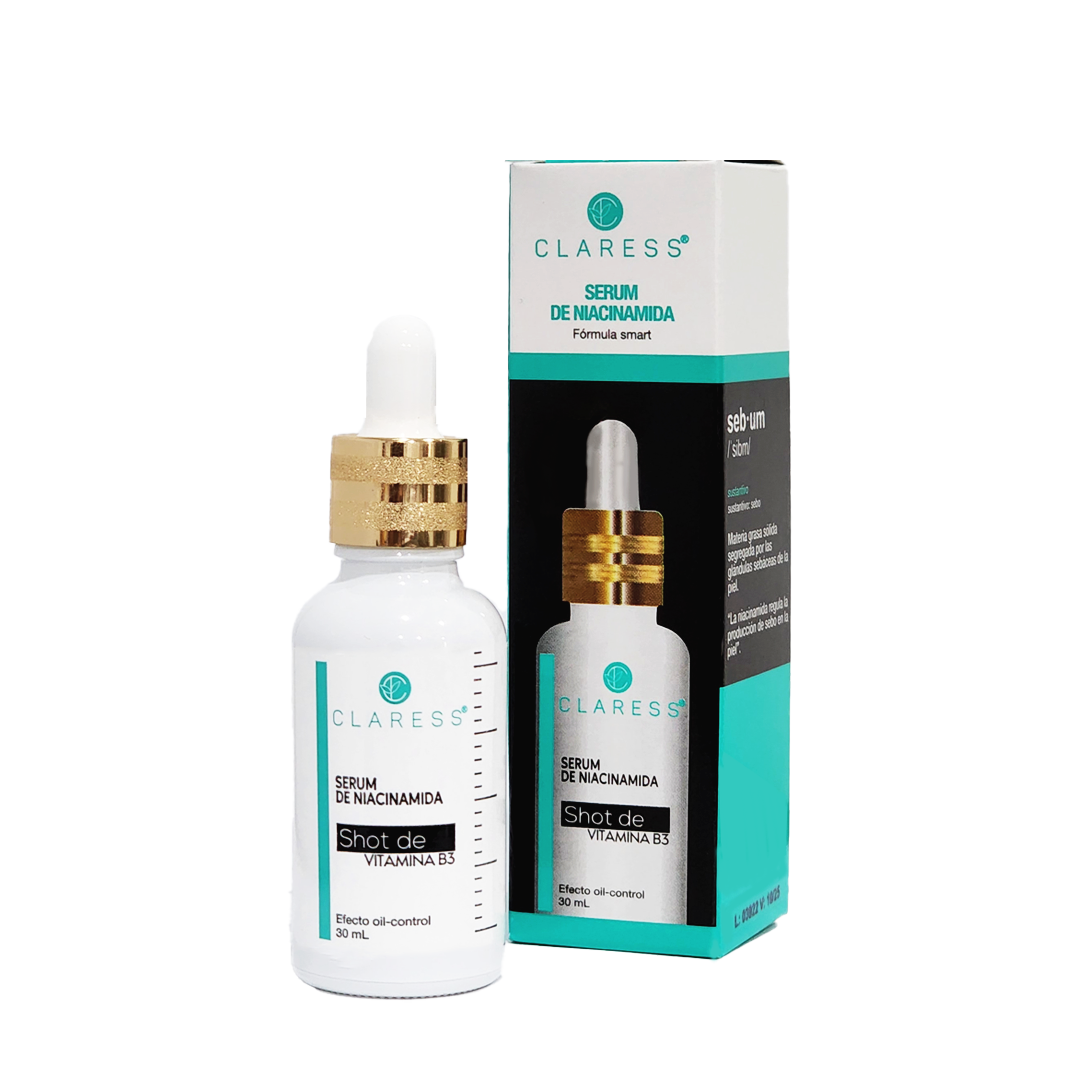 Sérum Niacinamida 4% + Piroctona Olamina: Seborregulador y Antiacné