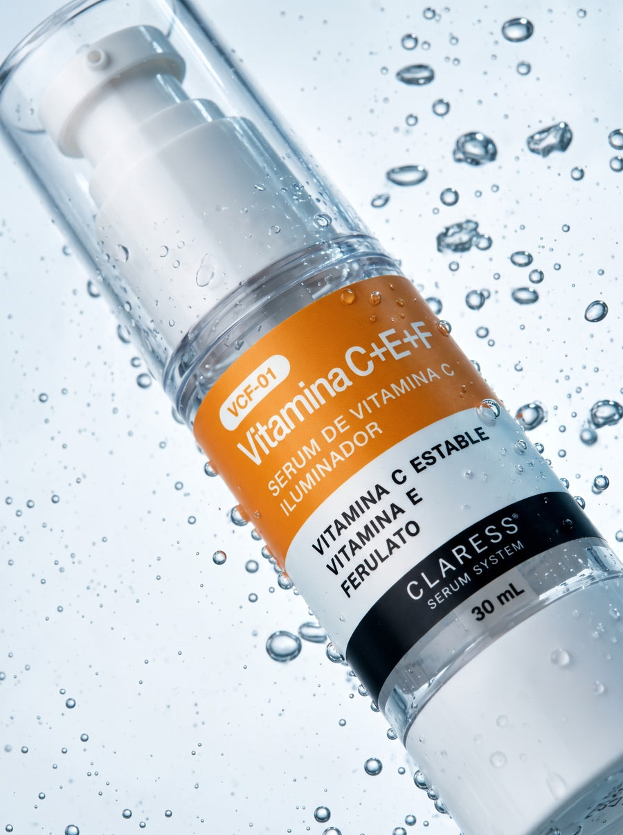 Vitamina C+E+F – Serum Antioxidante Iluminador con Vitamina C Estabilizada en Envase Airless