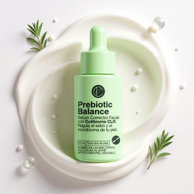 Prebiotic Balance: Serum Corrector Facial Seborregulador