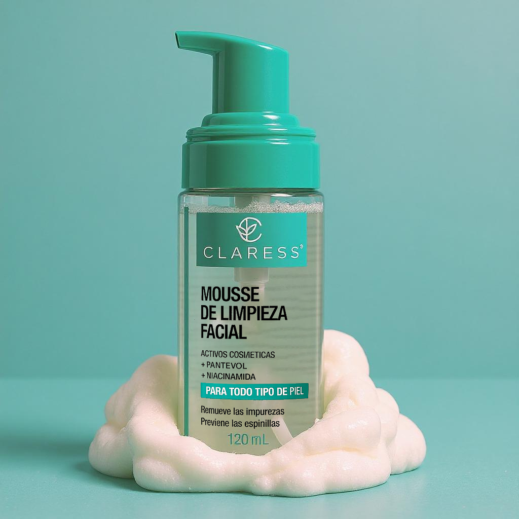 Mousse de Limpieza Facial con Niacinamida – Limpieza & Control de Brillos