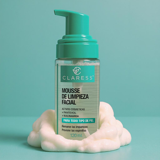 Mousse de Limpieza Facial con Niacinamida – Limpieza & Control de Brillos