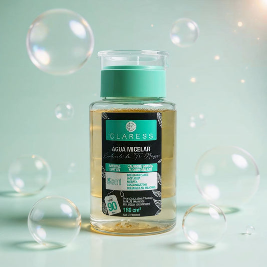 Agua Micelar de Té Negro Para Pieles Pigmentadas