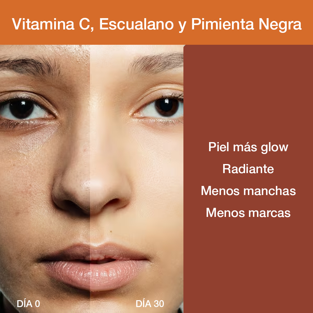 Citralicious Cápsulas – Serum de Vitamina C, Escualano y Pimienta Negra, contra Melasma y Manchas